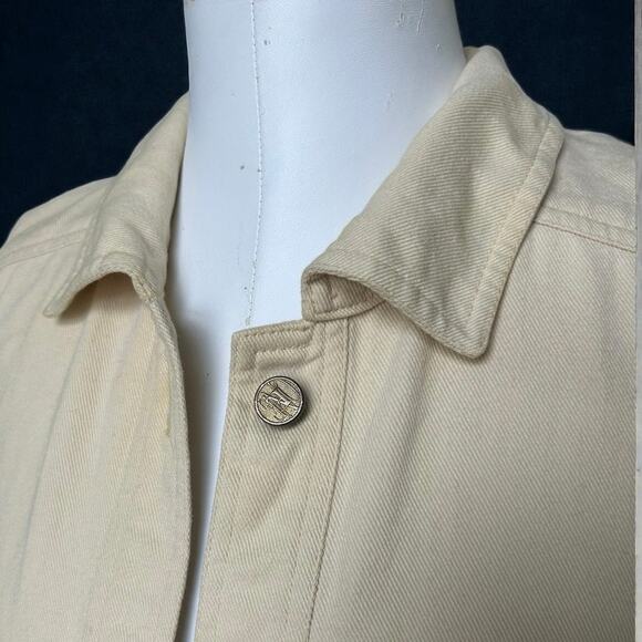 Vintage Escada by Margaretha Ley Yellow Oversized Barn Utility Jacket Size 34 - Picture 15 of 16